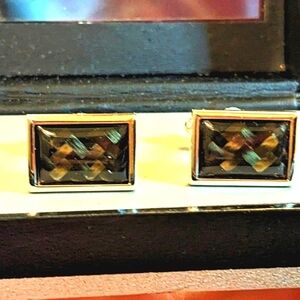 Apt 9 Men's‎ Modern Cuff Silver Tone Links New In Box